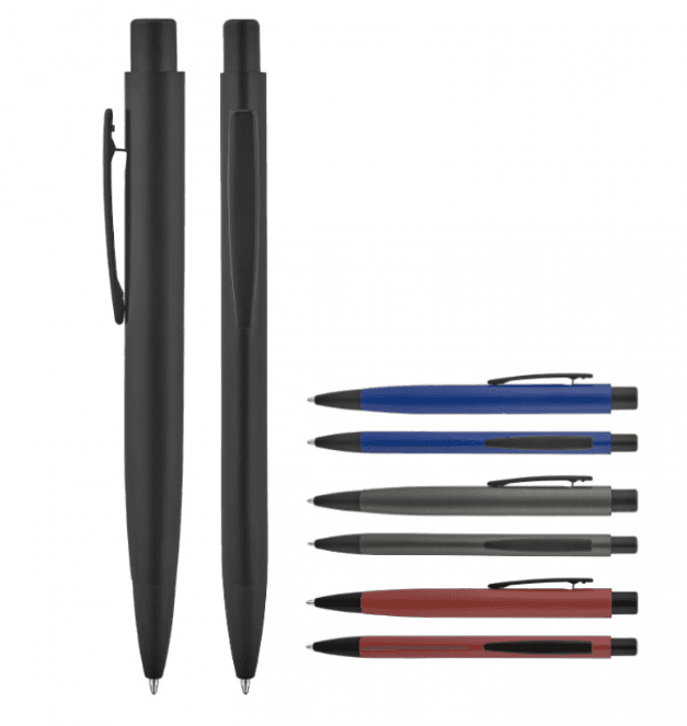 1025 Elips Gövde Metal Tükenmez Kalem