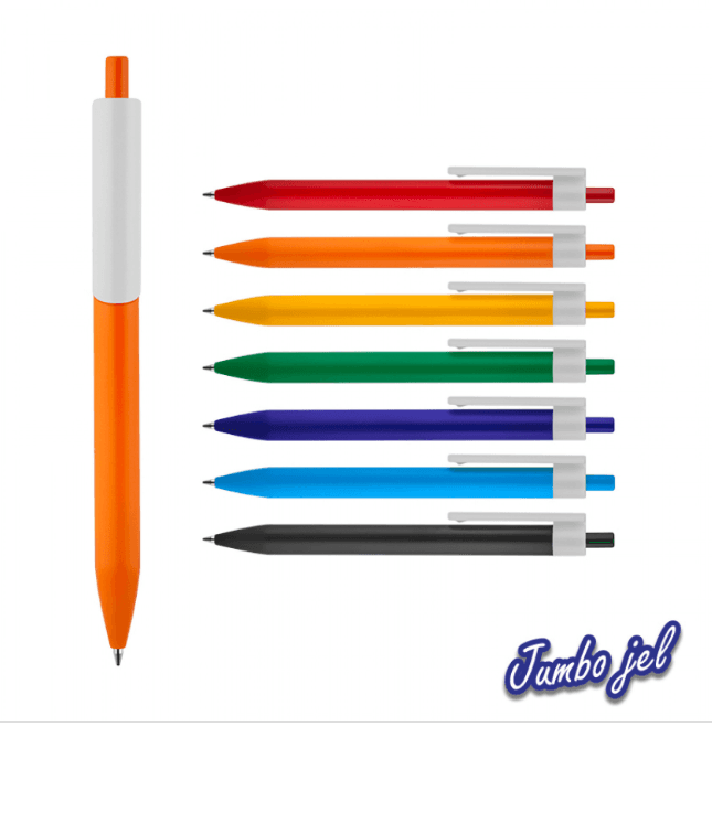 2027-BK Plastik Süper Jel Refil Kalem