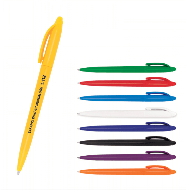 446 Çevirmeli Plastik Tükenmez Kalem