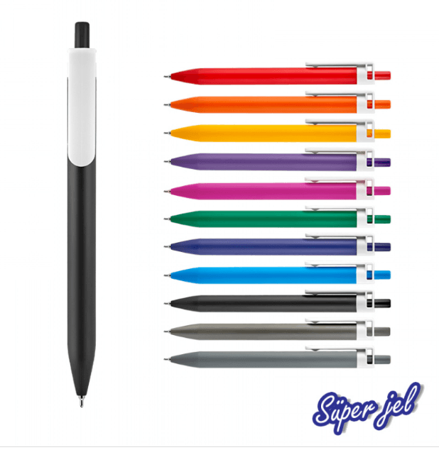 509-BK Plastik Süper Jel Refil Kalem