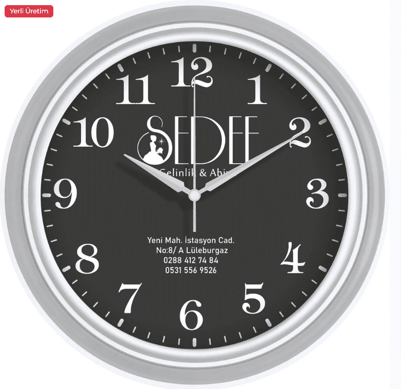 V30-527-G Plastik Duvar Saati