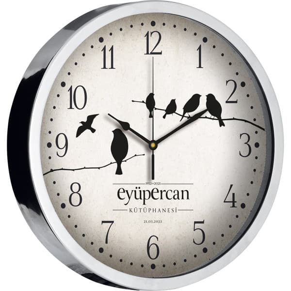 Metalize Duvar Saatleri