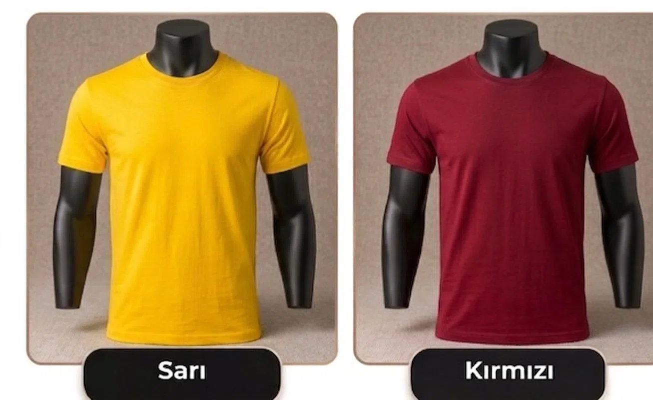 Bisiklet Yaka T-Shirt Ürün Seçeneği 03