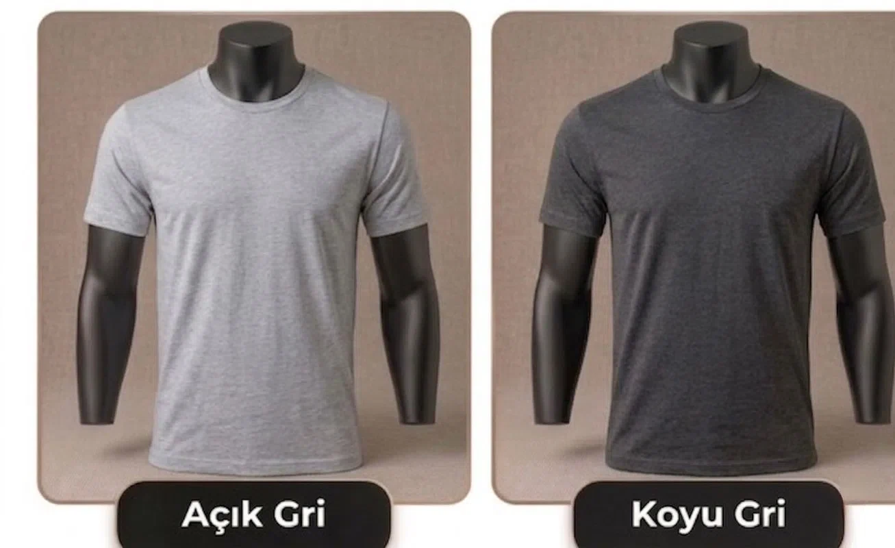 Bisiklet Yaka T-Shirt Ürün Seçeneği 07
