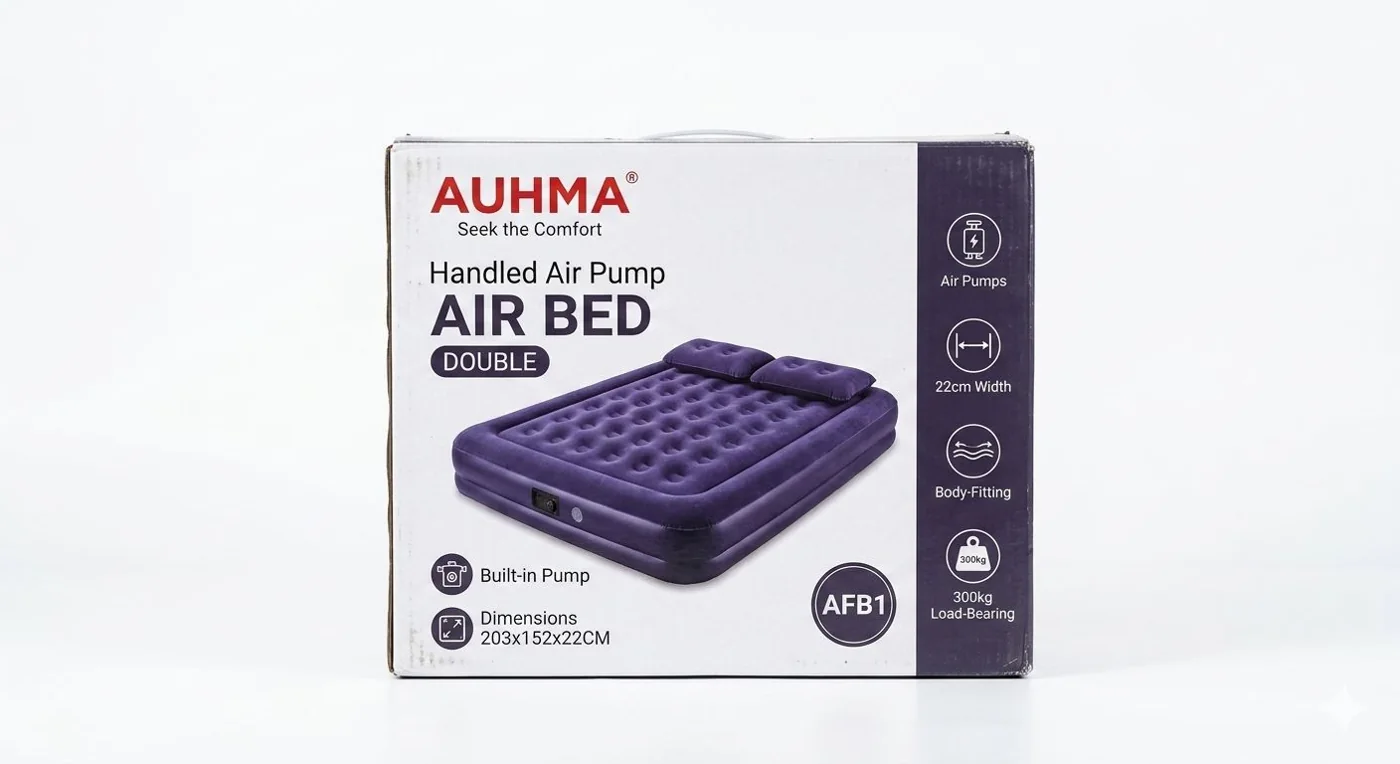 Auhma AFB1 Dahili Pompali Cift Kisilik Sisme Yatak