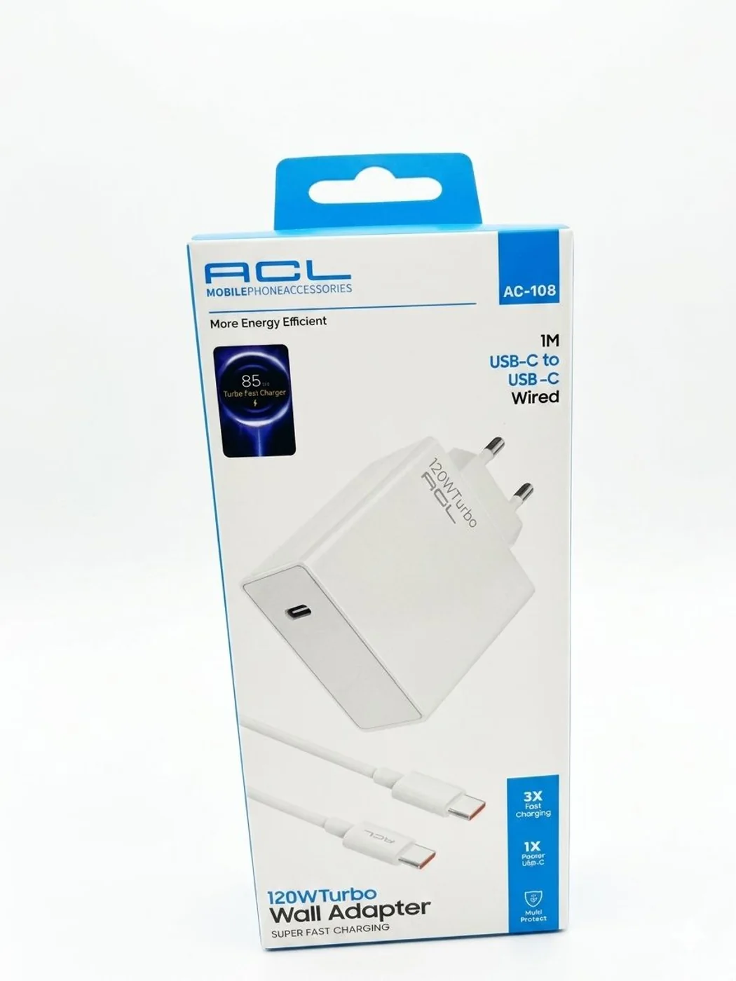 Acl AC108 120W USB C Hızlı Şarj Adaptoru