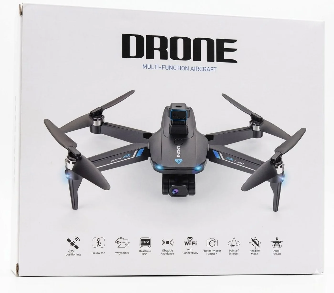 Cift Kamerali Katlanabilir Multifonksiyon Drone